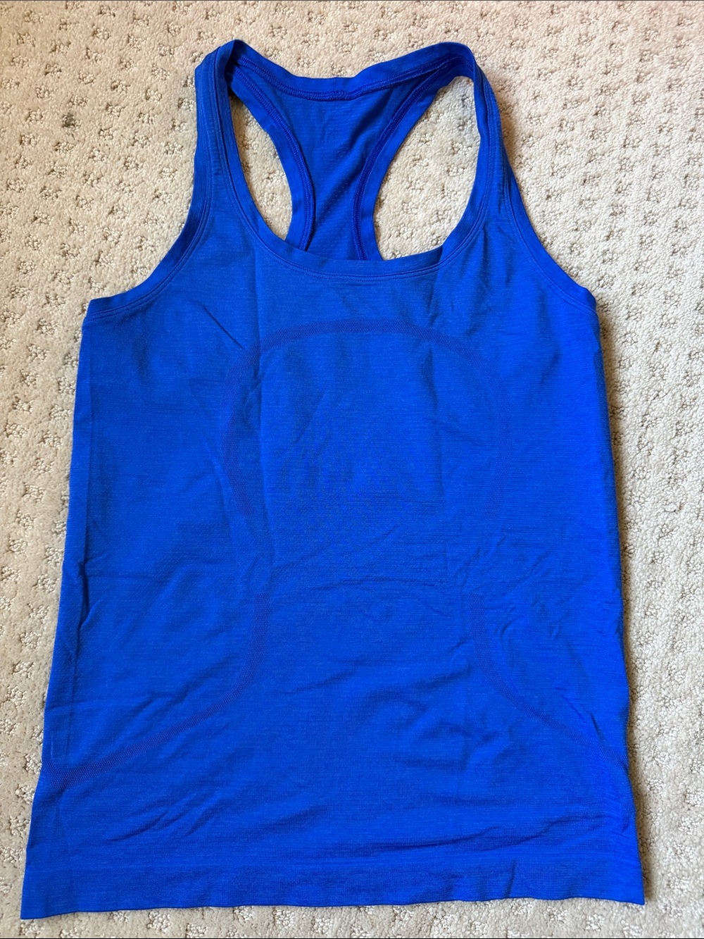 Lululemon race tech Racerback Tank Top - Royal Blue